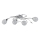 Bevestigde hanglamp ORLEAN 4xE14/10W/230V glanzend chroom