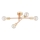 Bevestigde hanglamp OTELLO 4xE27/15W/230V goud/beige