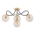 Bevestigde hanglamp OXA 4xE14/10W/230V goud/zwart