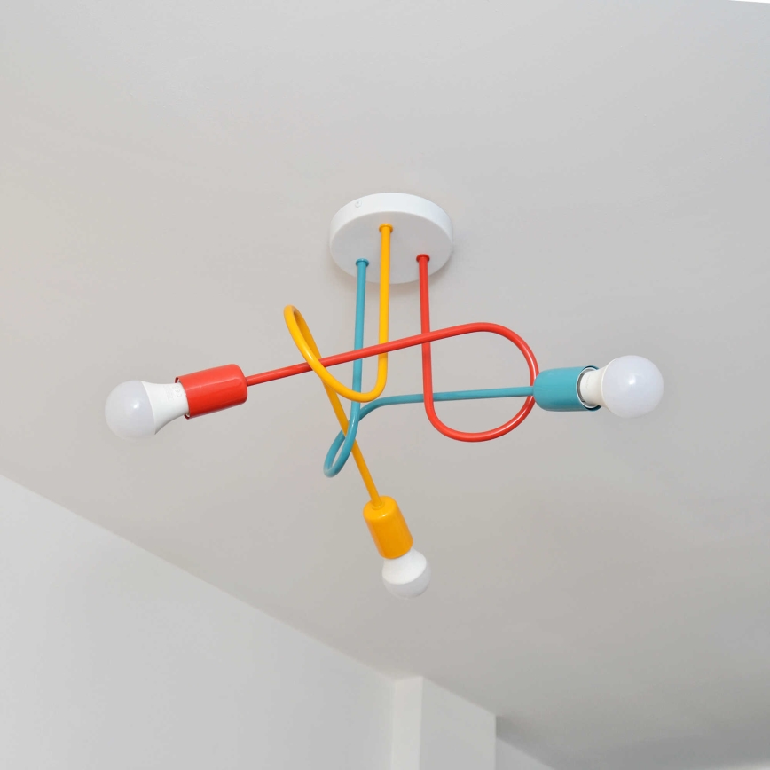 Bevestigde hanglamp OXFORD 3xE27/15W/230V