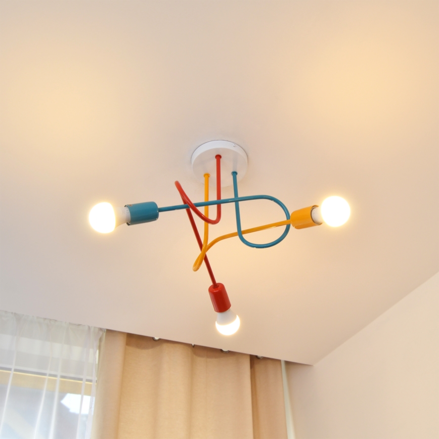 Bevestigde hanglamp OXFORD 3xE27/15W/230V