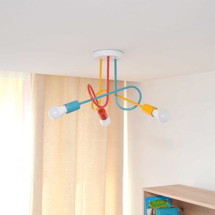 Bevestigde hanglamp OXFORD 3xE27/15W/230V