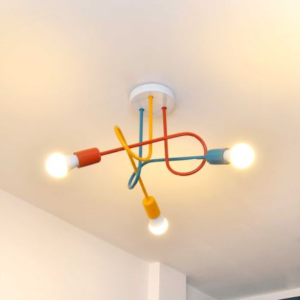 Bevestigde hanglamp OXFORD 3xE27/15W/230V