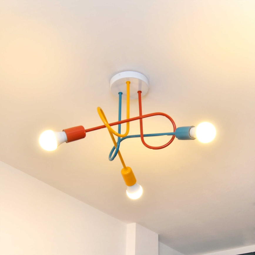 Bevestigde hanglamp OXFORD 3xE27/15W/230V