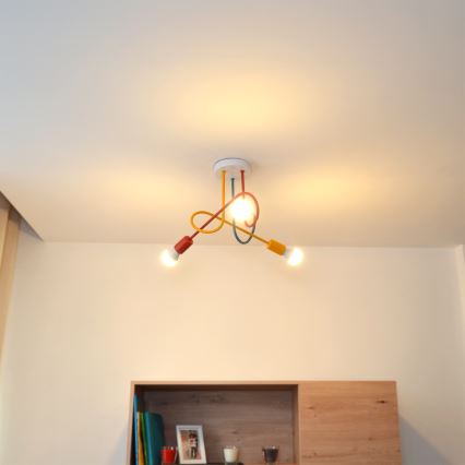 Bevestigde hanglamp OXFORD 3xE27/15W/230V