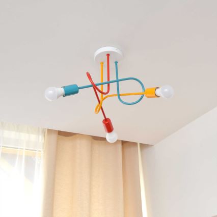 Bevestigde hanglamp OXFORD 3xE27/15W/230V