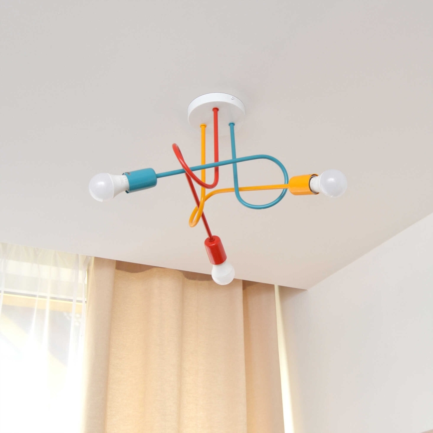 Bevestigde hanglamp OXFORD 3xE27/15W/230V