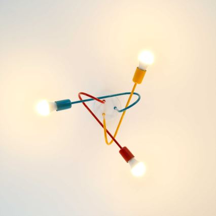 Bevestigde hanglamp OXFORD 3xE27/15W/230V