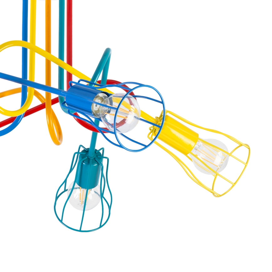 Bevestigde hanglamp OXFORD 5xE27/15W/230V