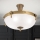Bevestigde hanglamp ROCCA 4xE27/60W/230V diameter 43 cm brons/wit