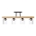 Bevestigde hanglamp RUSTIC RADIANCE 4xE27/60W/230V