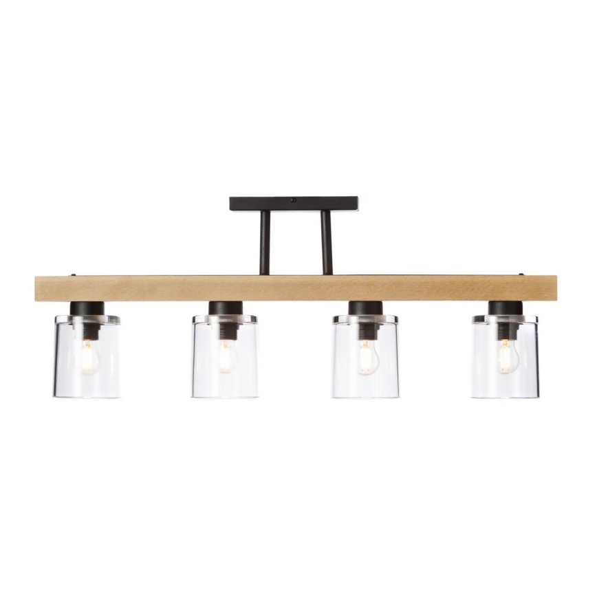 Bevestigde hanglamp RUSTIC RADIANCE 4xE27/60W/230V