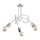 Bevestigde hanglamp TANGO 3xE27/15W/230V glanzend chroom