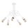 Bevestigde hanglamp TANGO 5xE27/15W/230V wit