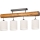 Bevestigde hanglamp TRENO 4xE27/25W/230V grenen