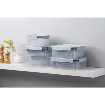 Bewaarcontainer CLASSIC PLUS 0,86 l, blauw/transparant