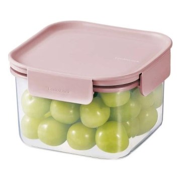 Bewaardoos CLASSIC PLUS 0,86 l roze/doorzichtig