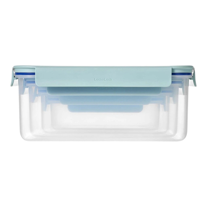 Bewaardoos voor levensmiddelen CLASSIC PLUS 0,86 l blauw/transparant