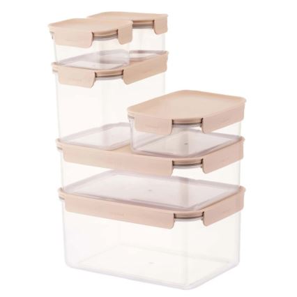 Bewaardoos voor levensmiddelen CLASSIC PLUS 2 l roze/doorzichtig