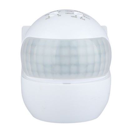 Bewegingssensor PIR 180° 800W/230V IP44 wit