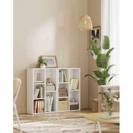 Bibliothèque DOVARO blanche