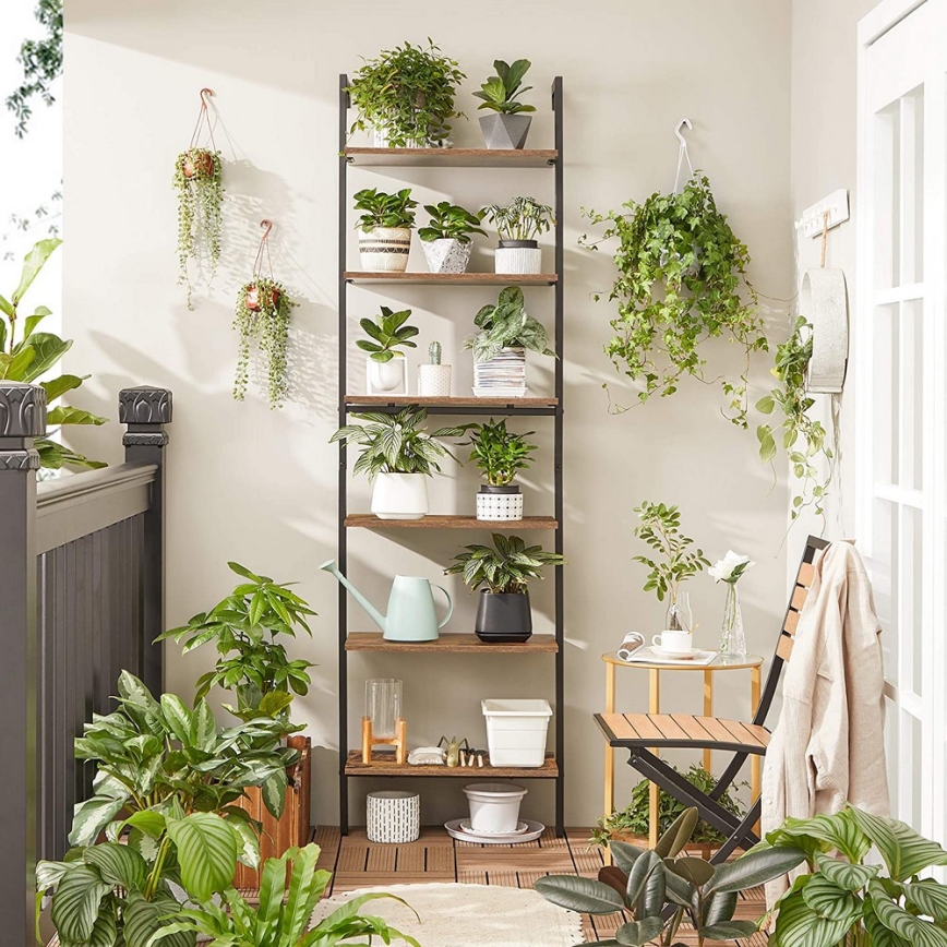 Bibliothèque NAVARO marron/noir