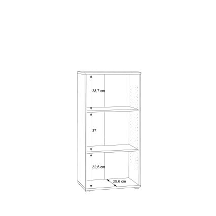 Bibliothèque URAN chêne artisan