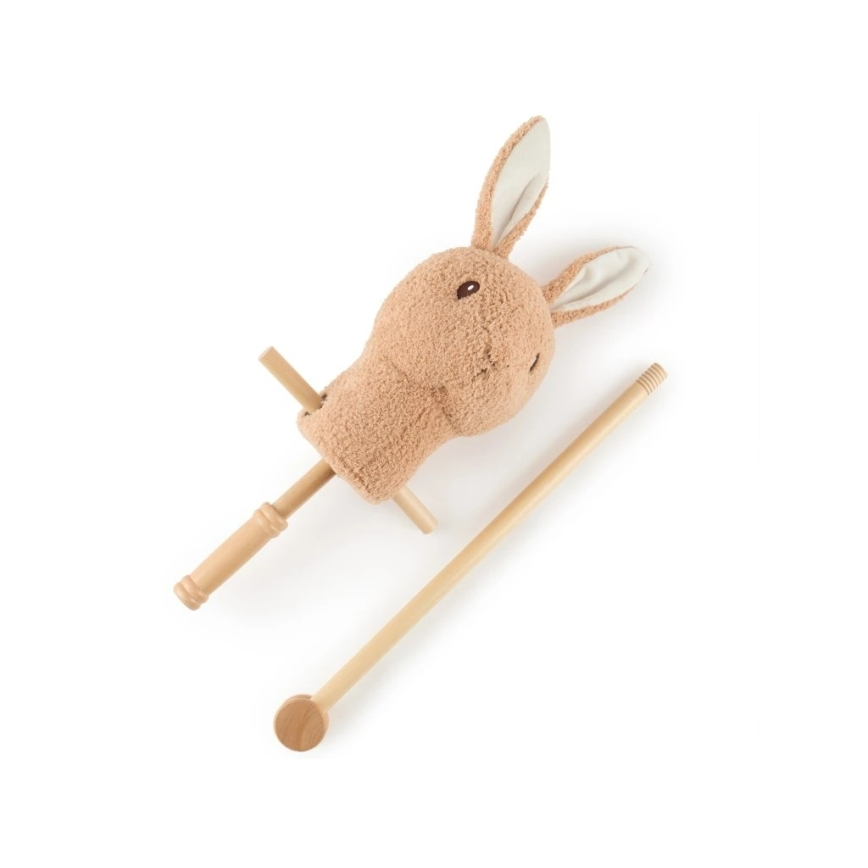 Bieco - Cheval bâton FINE lapin