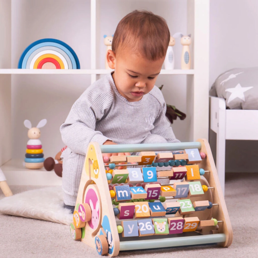 Bigjigs Toys - Activiteitendriehoek met dieren