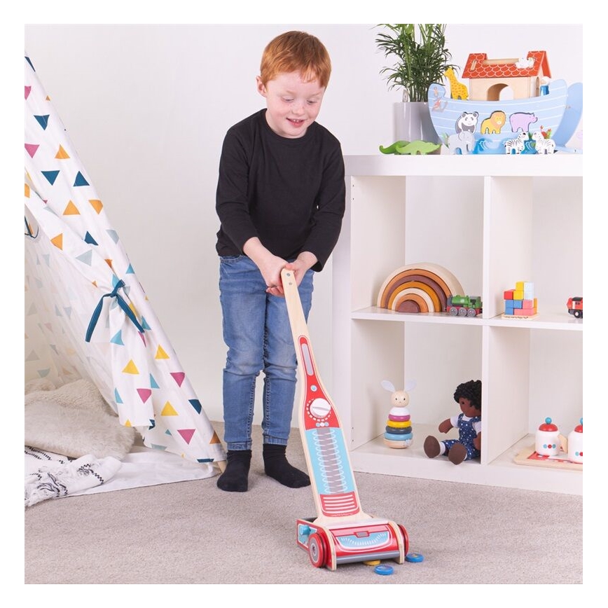 Bigjigs Toys - Aspirateur balai