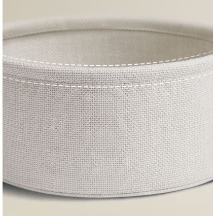 Bijzettafel NOIRA crème/wit