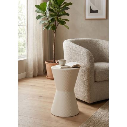 Bijzettafel PETIT Ø 29 cm wit