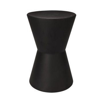 Bijzettafel PETIT Ø 29 cm zwart