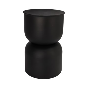 Bijzettafel PETIT Ø 31 cm zwart