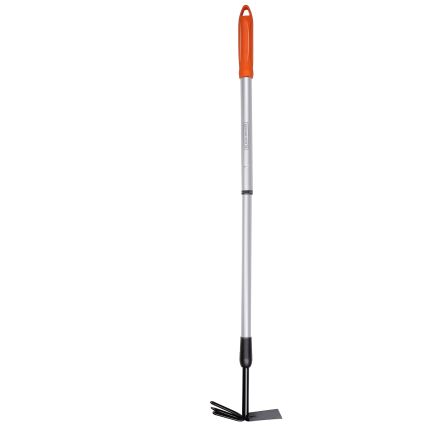 BLACK+DECKER - Bêche de jardin avec décompacteur à trois dents 66-101 cm