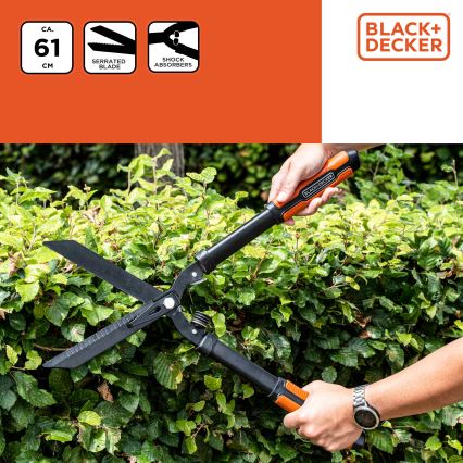 BLACK+DECKER - Heggenschaar 610 mm