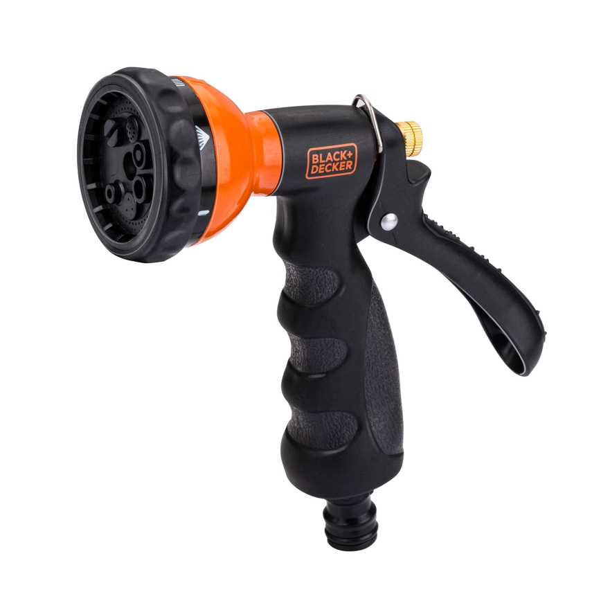 BLACK+DECKER - Pistolet d'arrosage avec 3 connecteurs