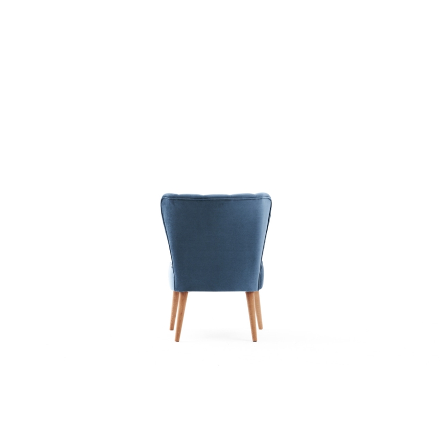 Blauwe fauteuil SELI