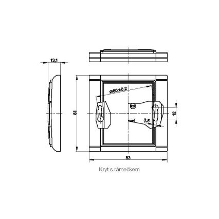 Blindplaat ELEMENT K 3902E-A00001 03