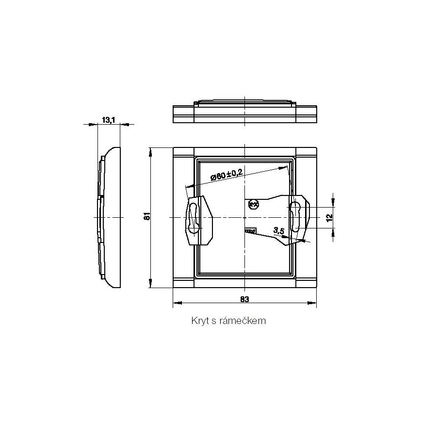 Blindplaat ELEMENT K 3902E-A00001 03