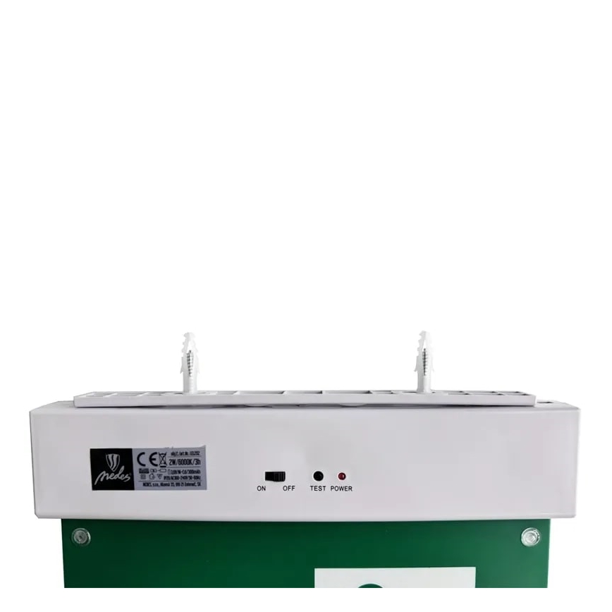 Bloc de secours LED/2W/230V 6000K