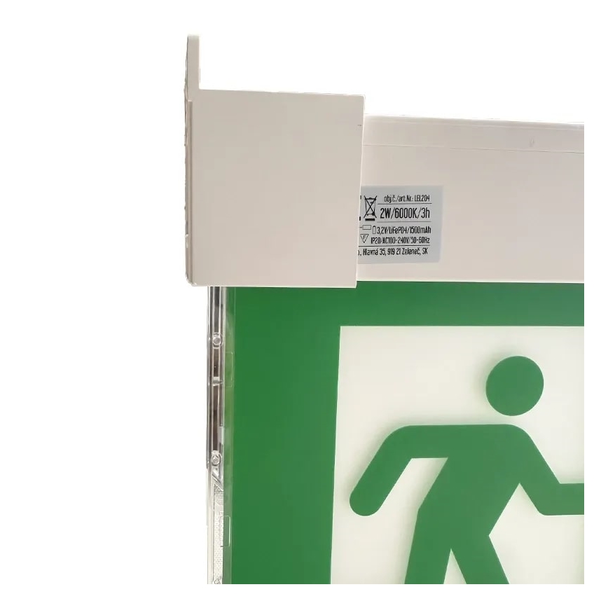 Bloc de secours LED/2W/230V 6000K
