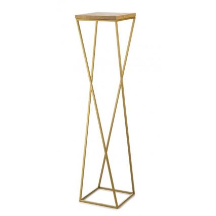 Bloemen/Planten standaard LOFT 100x24 cm goud/bruin