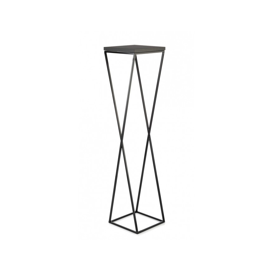 Bloemen/Planten standaard LOFT 100x24 cm zwart
