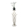 Bloemen/Planten standaard SWAN 100x22,5 cm goud
