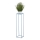 Bloemen standaard 100x24 cm blauw