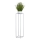 Bloemen standaard 100x24 cm grijs