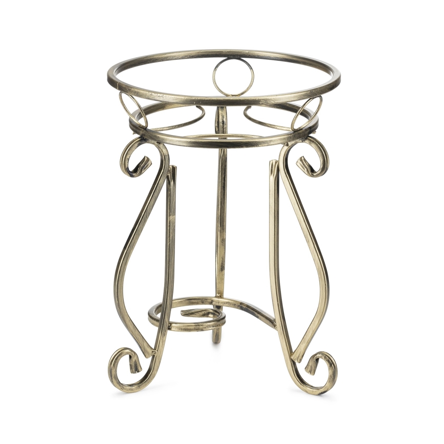 Bloemen standaard 37x29 cm goud