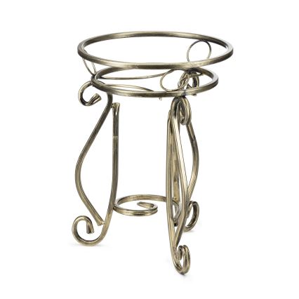 Bloemen standaard 37x29 cm goud