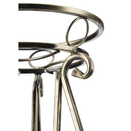 Bloemen standaard 37x29 cm goud